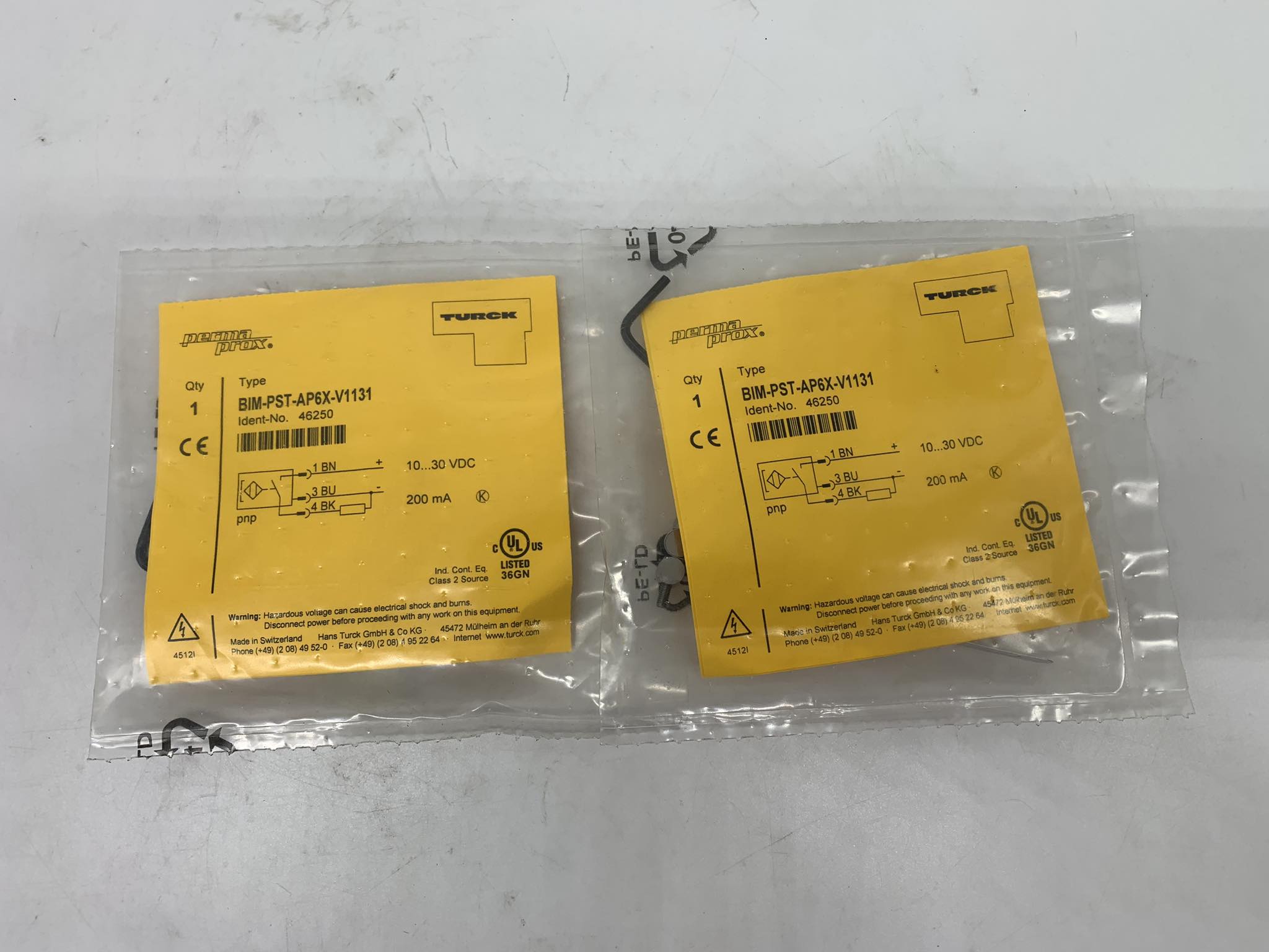 Turck BIM-PST-AP6X-V1131 Magnetic Field Sensor — Allgemeines Zubehör