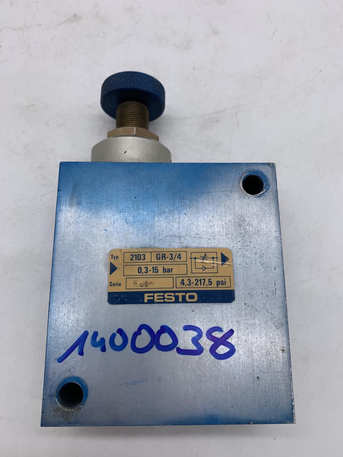 Festo GR-3/4 One-way flow control valve — Prozess- & Durchflussregelventile