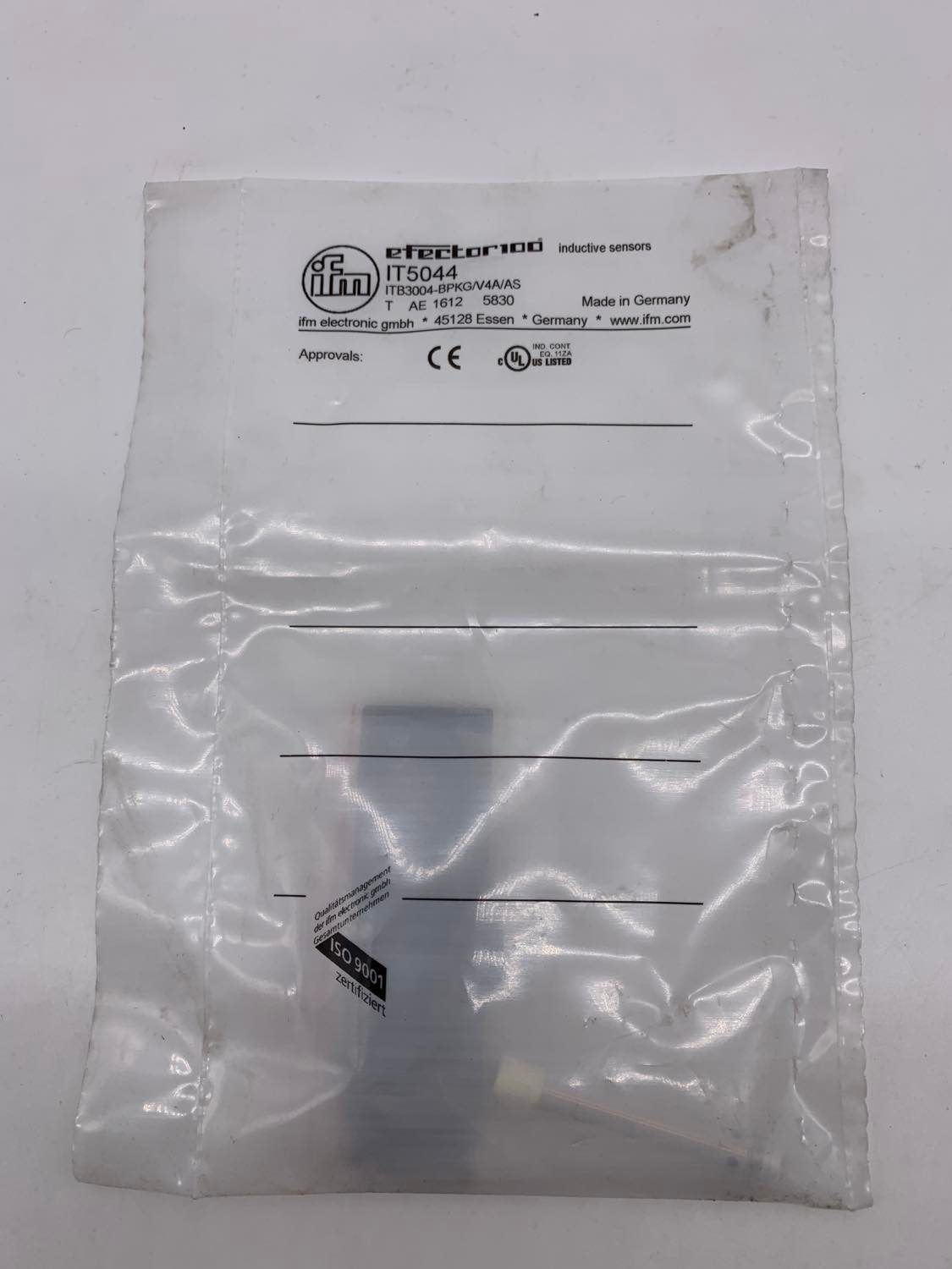 IFM IT5044 Inductive sensor — Näherungs- & induktive Sensoren