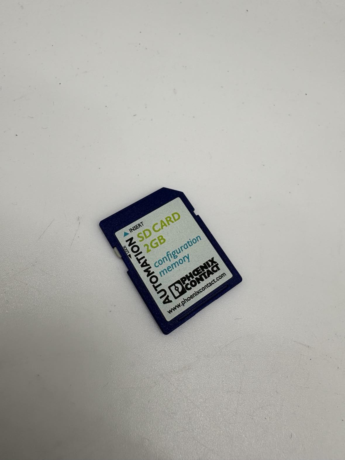 Phoenix Contact 2701190 SD FLASH 2GB APPLIC A - Program / configuration memory