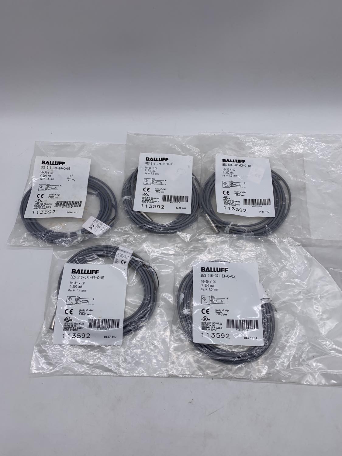 Balluff BES 516-371-E4-C-03 Inductive standard sensors with preferred types BES 516-371-E4-C-03 — Allgemeines Zubehör
