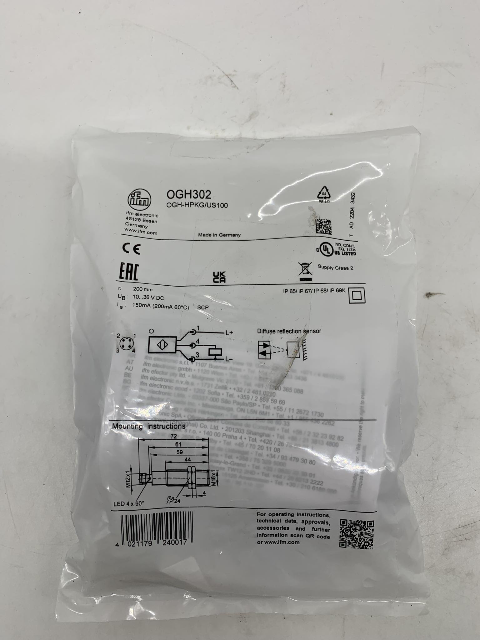 OGH302 IFM, General Accessories