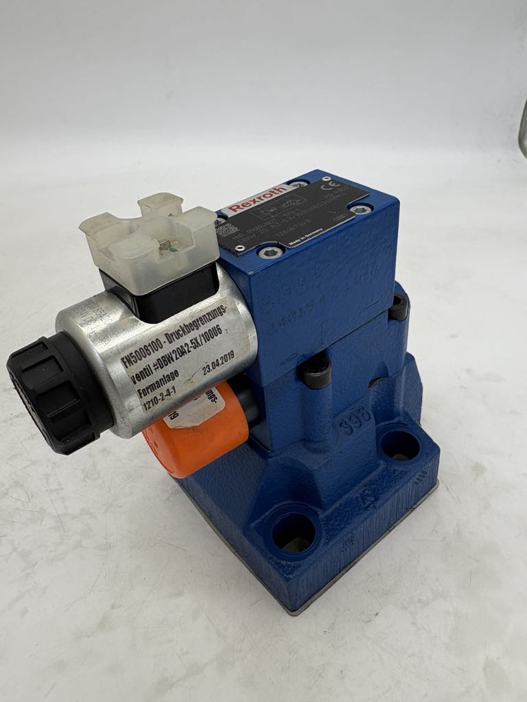 Bosch Rexroth R900949827 PRESSURE RELIEF VALVE DBW20A2-5X/100U6EG24N9K4