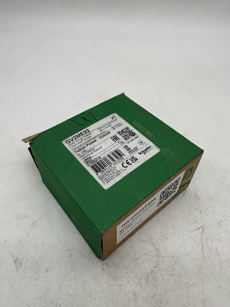 Schneider Electric GV2ME22 TeSys Deca Manual Starter and Protector — Leistungsschalter & Sicherungen