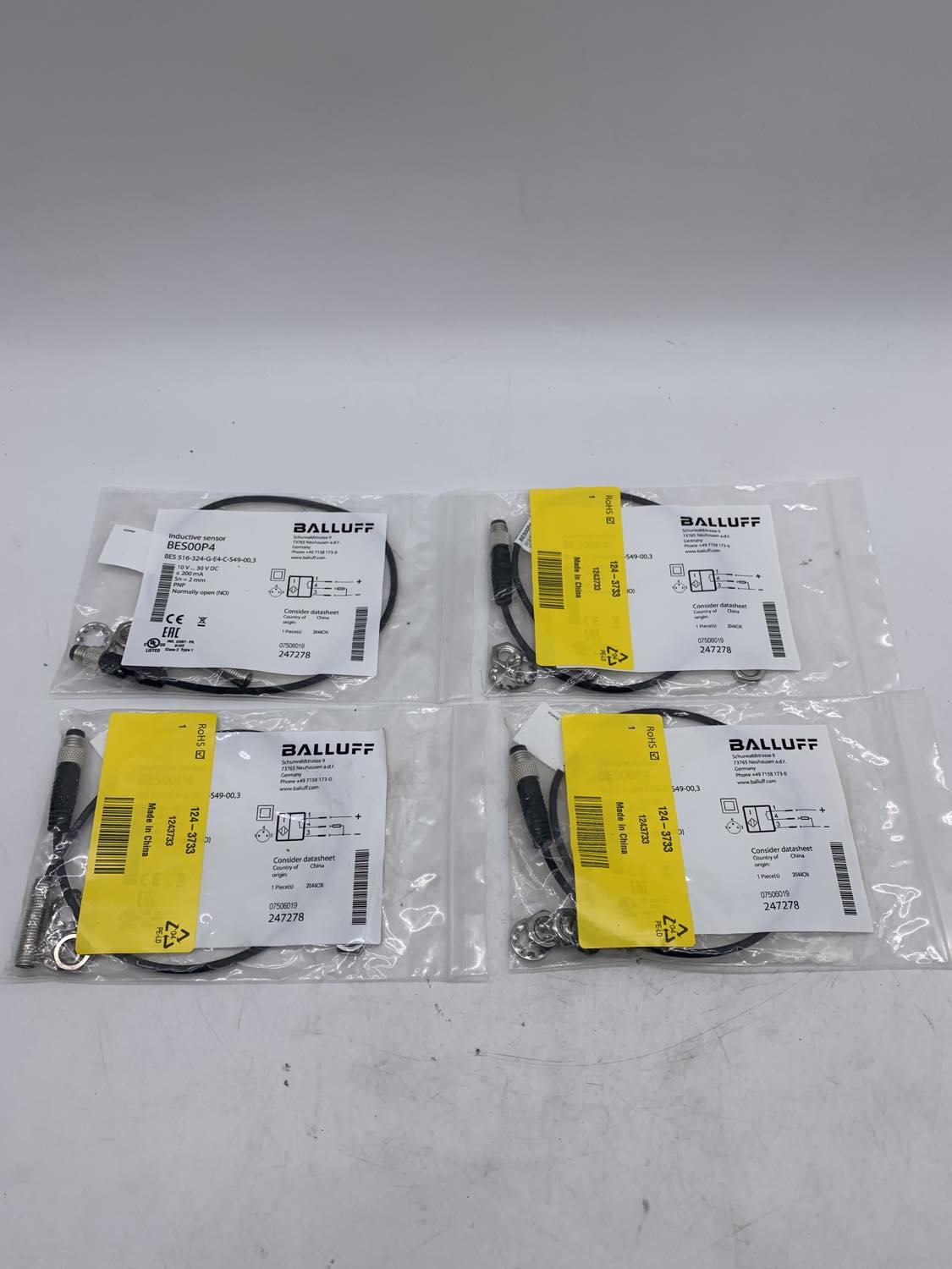BES00P4 Balluff, Näherungs- & induktive Sensoren