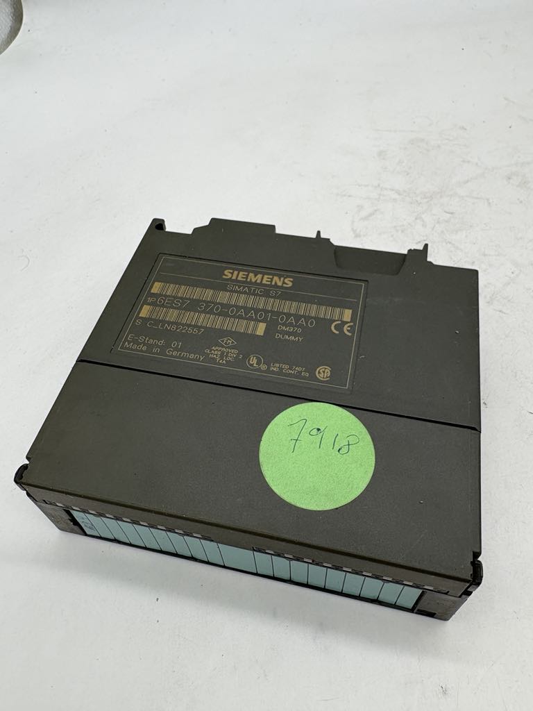Siemens 6ES7370-0AA01-0AA0 ASM_OTHER_6ES7370-0AA01-0AA0_Dummy_Mod. — SPS-Module & Erweiterungen