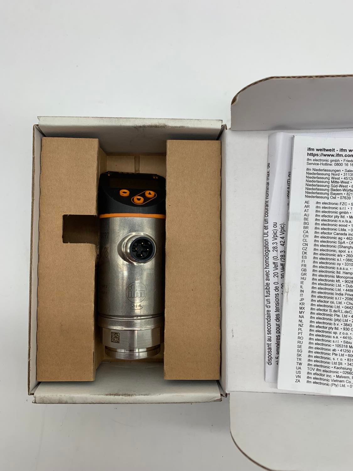 PN3097 IFM, Pressure & Flow Measurement