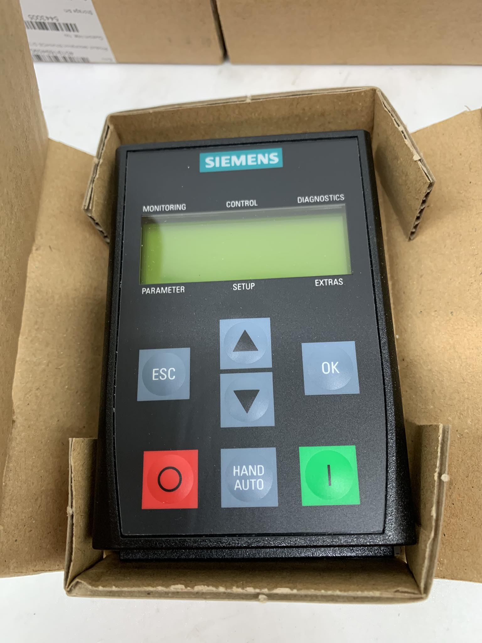Siemens 6SL3255-0AA00-4CA1 SINAMICS G120 Basic Operator Panel (BOP-2) — HMI-Panels & Monitore