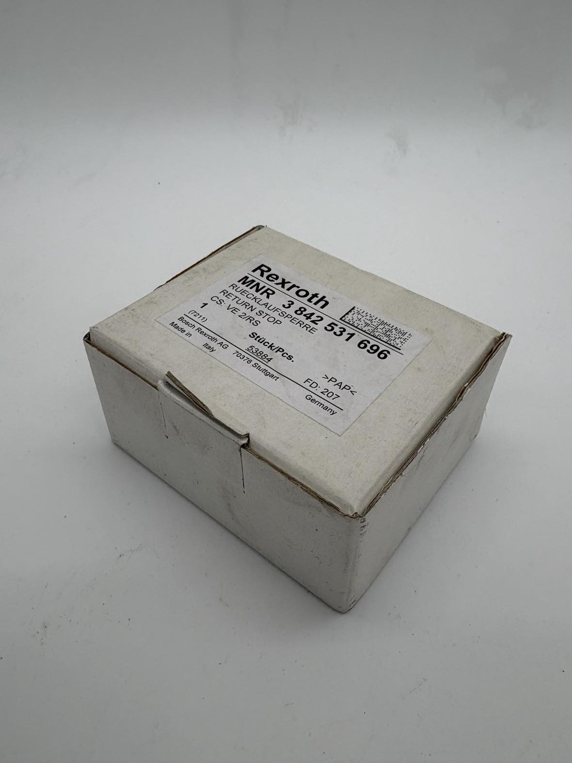 Bosch Rexroth 3842531696 RETURN STOP VE2/RS — Allgemeines Zubehör