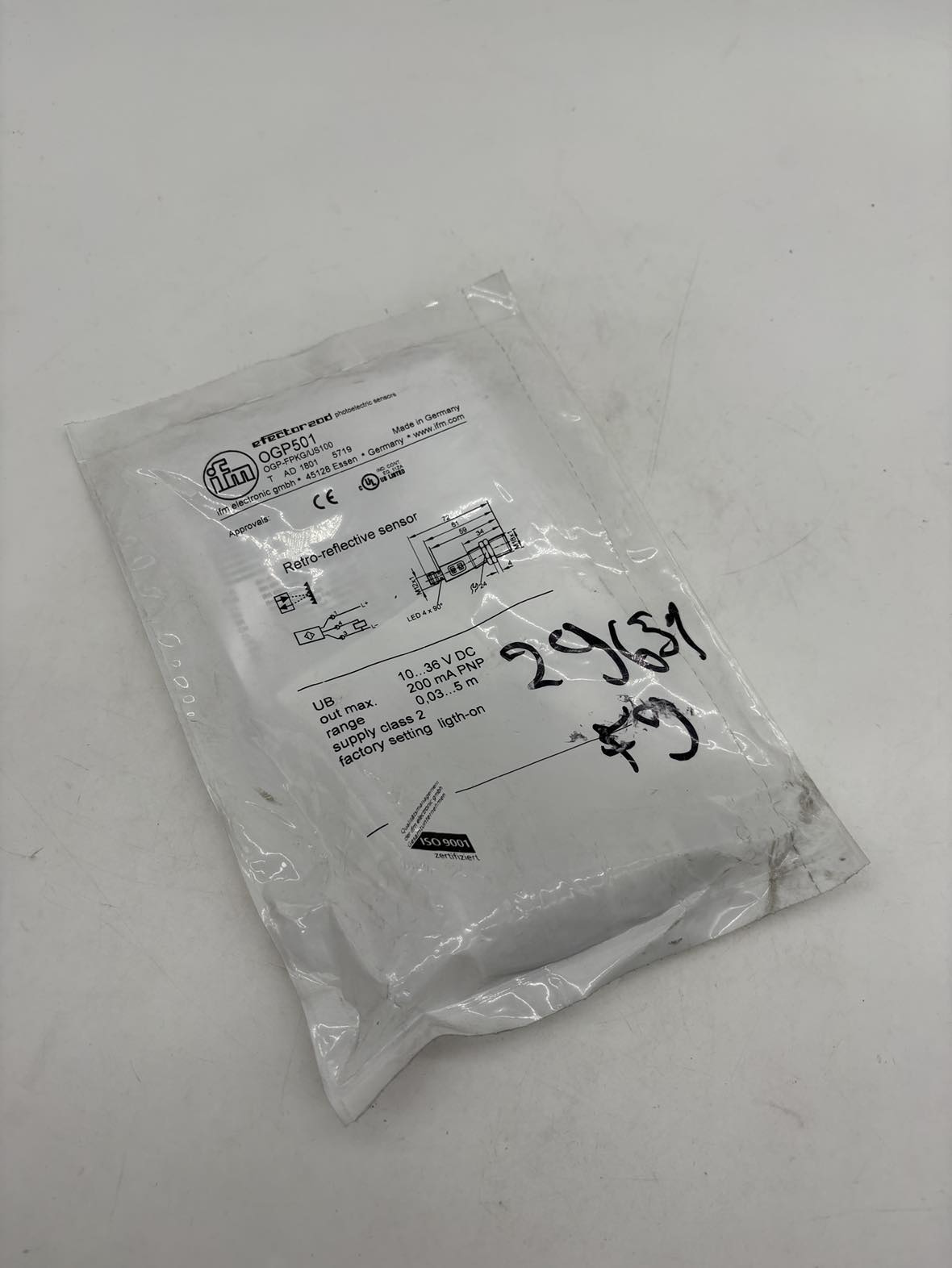 OGP501 IFM, Optical & Photoelectric Sensors