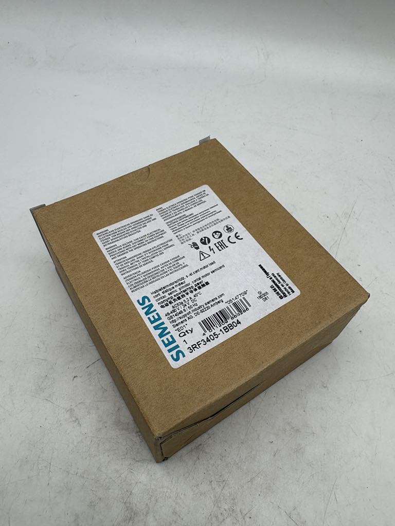 Siemens 3RF3405-1BB04 SS CONTACTOR 4.8A 48-480VDC, 24VDC REV — Schütze & Relais