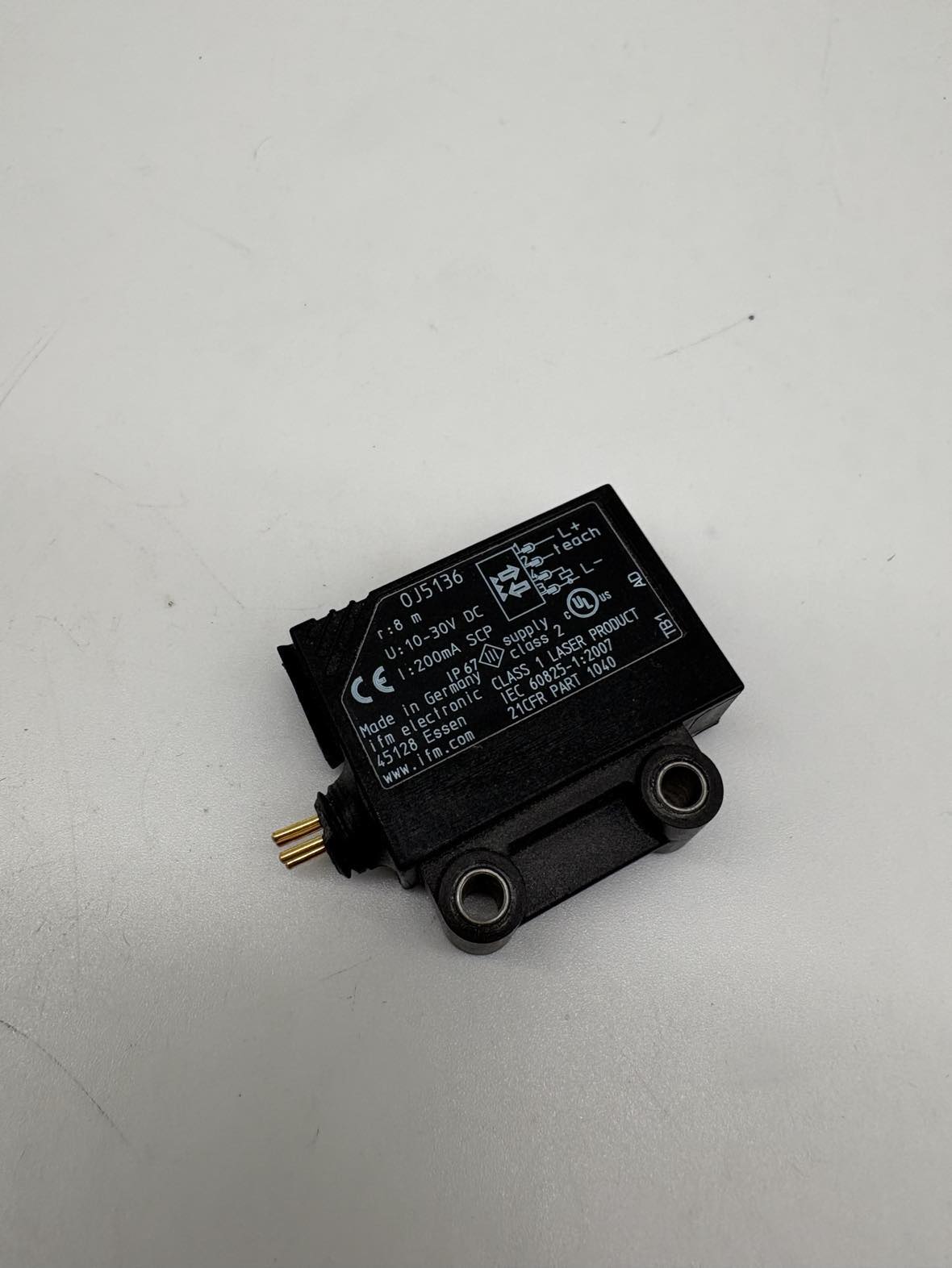 IFM OJ5136 Retro-reflective laser sensor — Optische & optoelektronische Sensoren