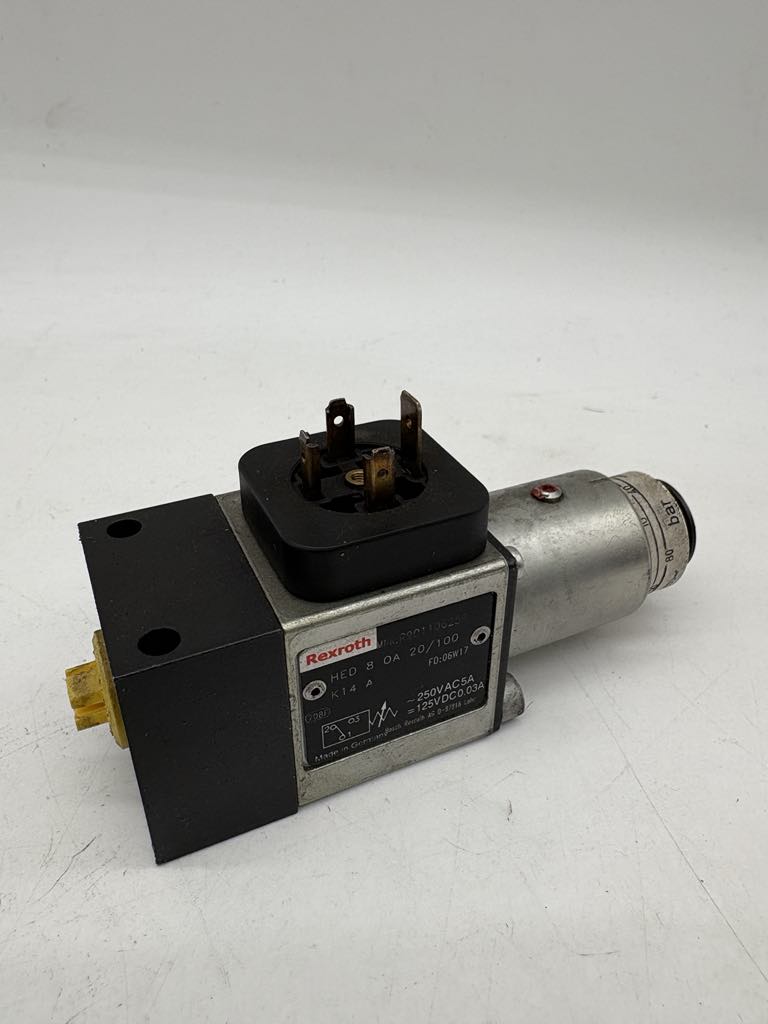 Bosch Rexroth R901106259 PRESSURE SWITCH HED 8 OA-2X/100K14A