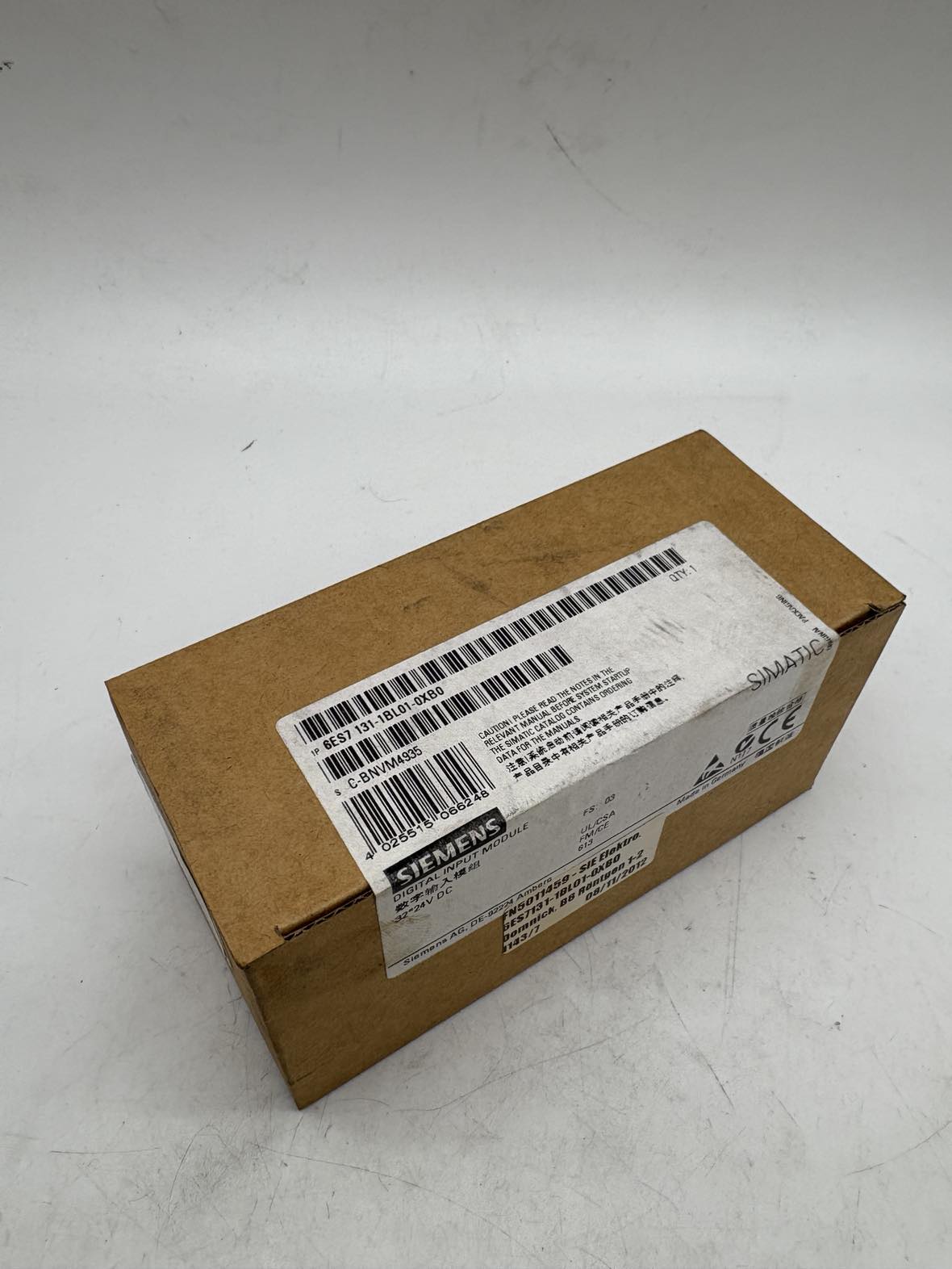 Siemens 6ES7131-1BL01-0XB0 ***Spare part*** SIMATIC DP, electronic module for ET 200L 32 DI, 24 V... — SPS-Module & Erweiterungen