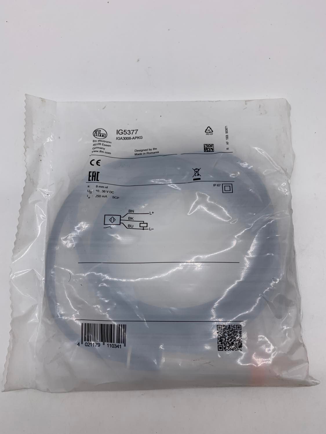 IFM IG5377 Inductive sensor — Näherungs- & induktive Sensoren