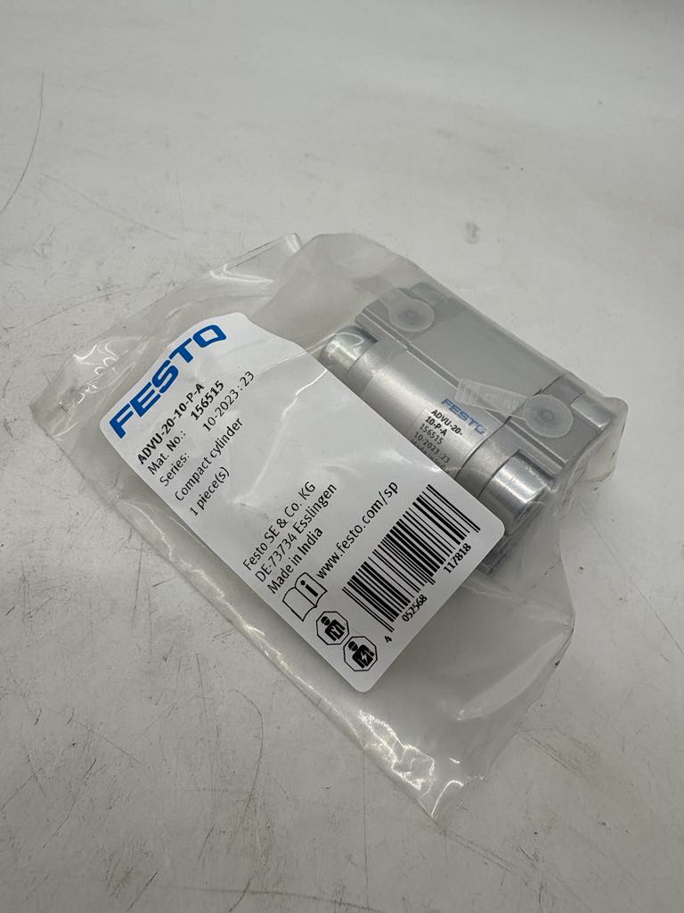 Festo ADVU-20-10-P-A Compact cylinder — Pneumatik- & Hydraulikzylinder