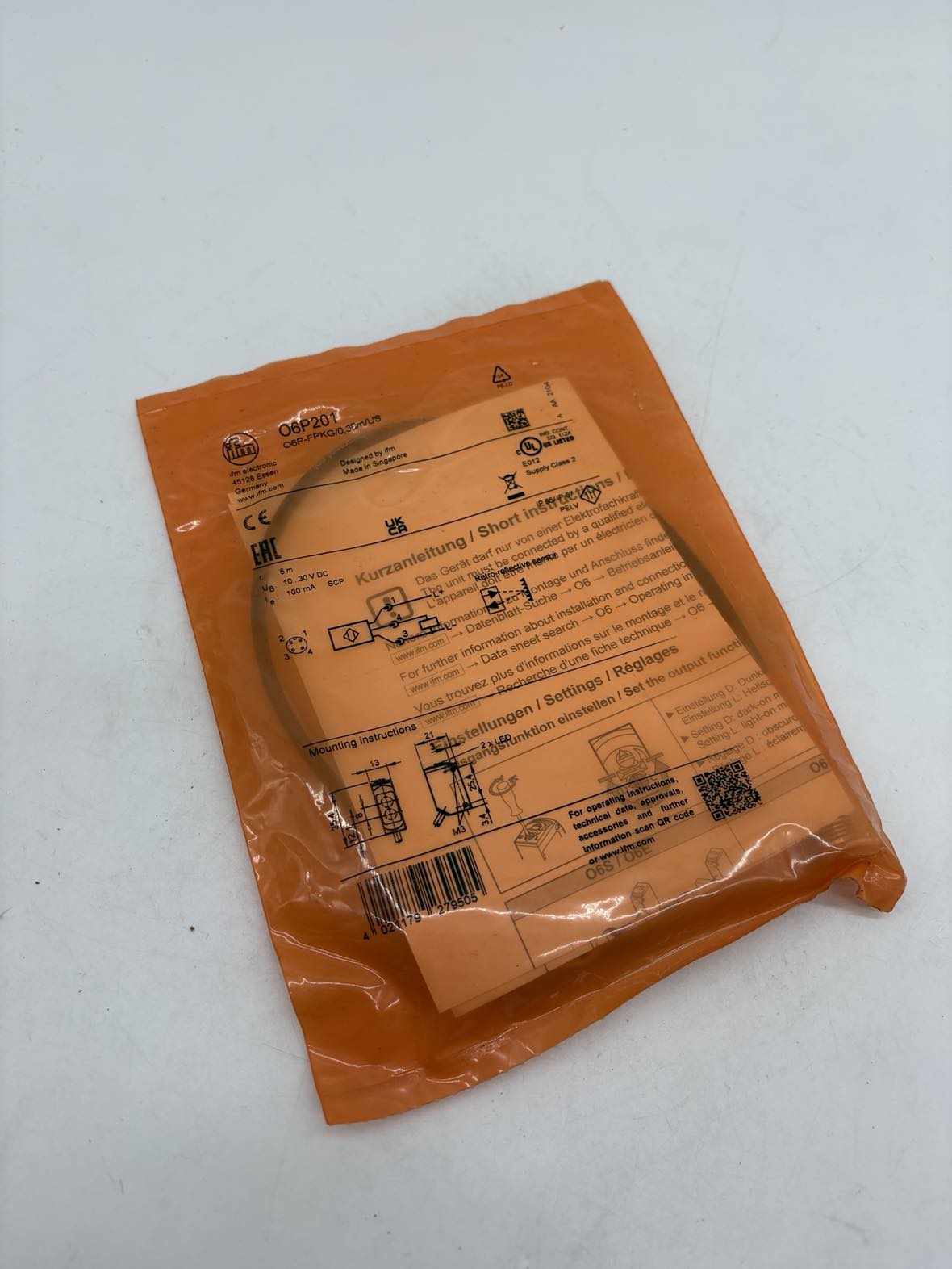 O6P201 IFM, Proximity & Inductive Sensors