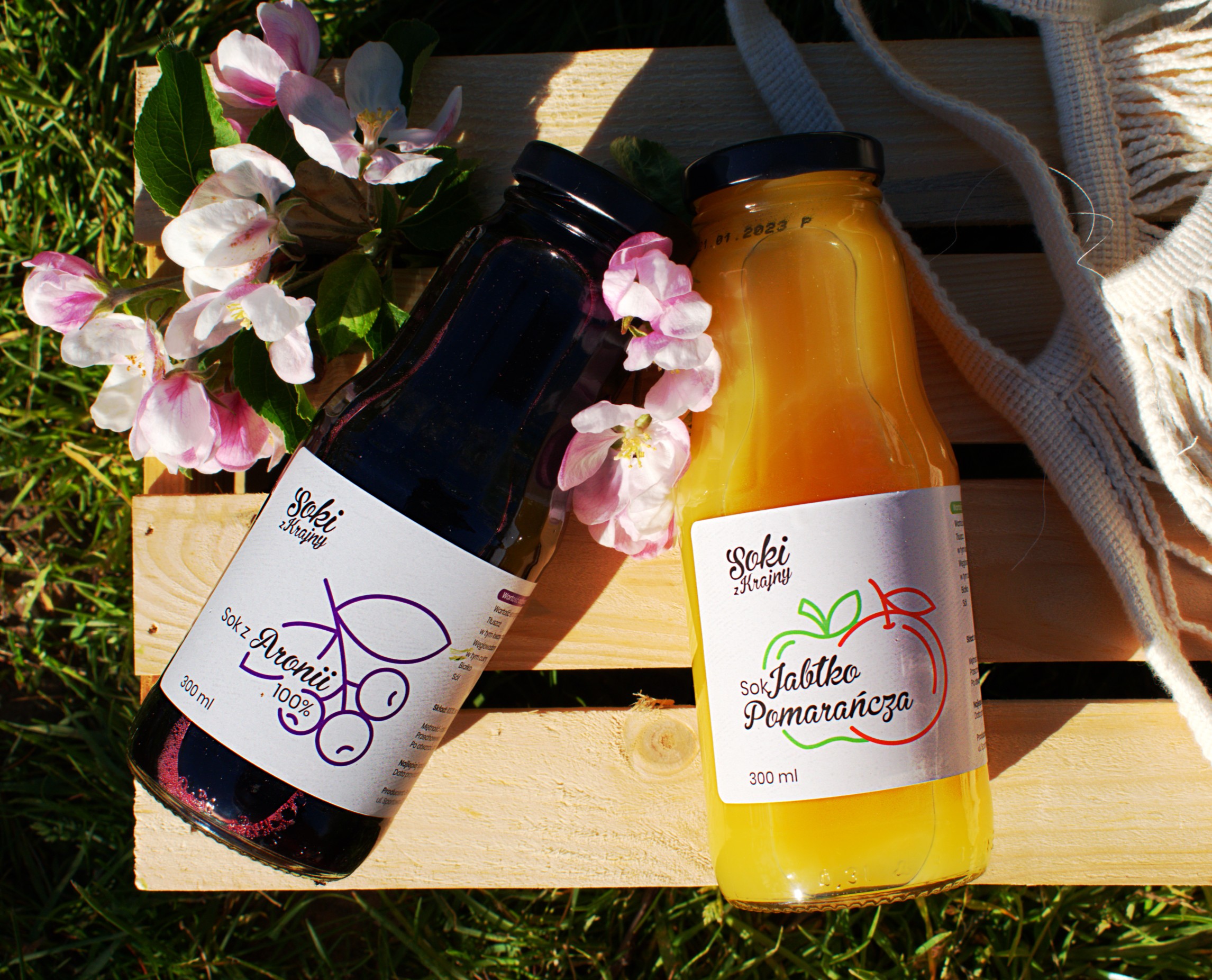 Sok jabłko-pomarańcza 300ml butelka NFC 10szt