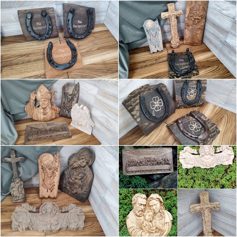 Obraz płaskorzeźba Lis w trawie okrągły drewniany obraz 30 cm