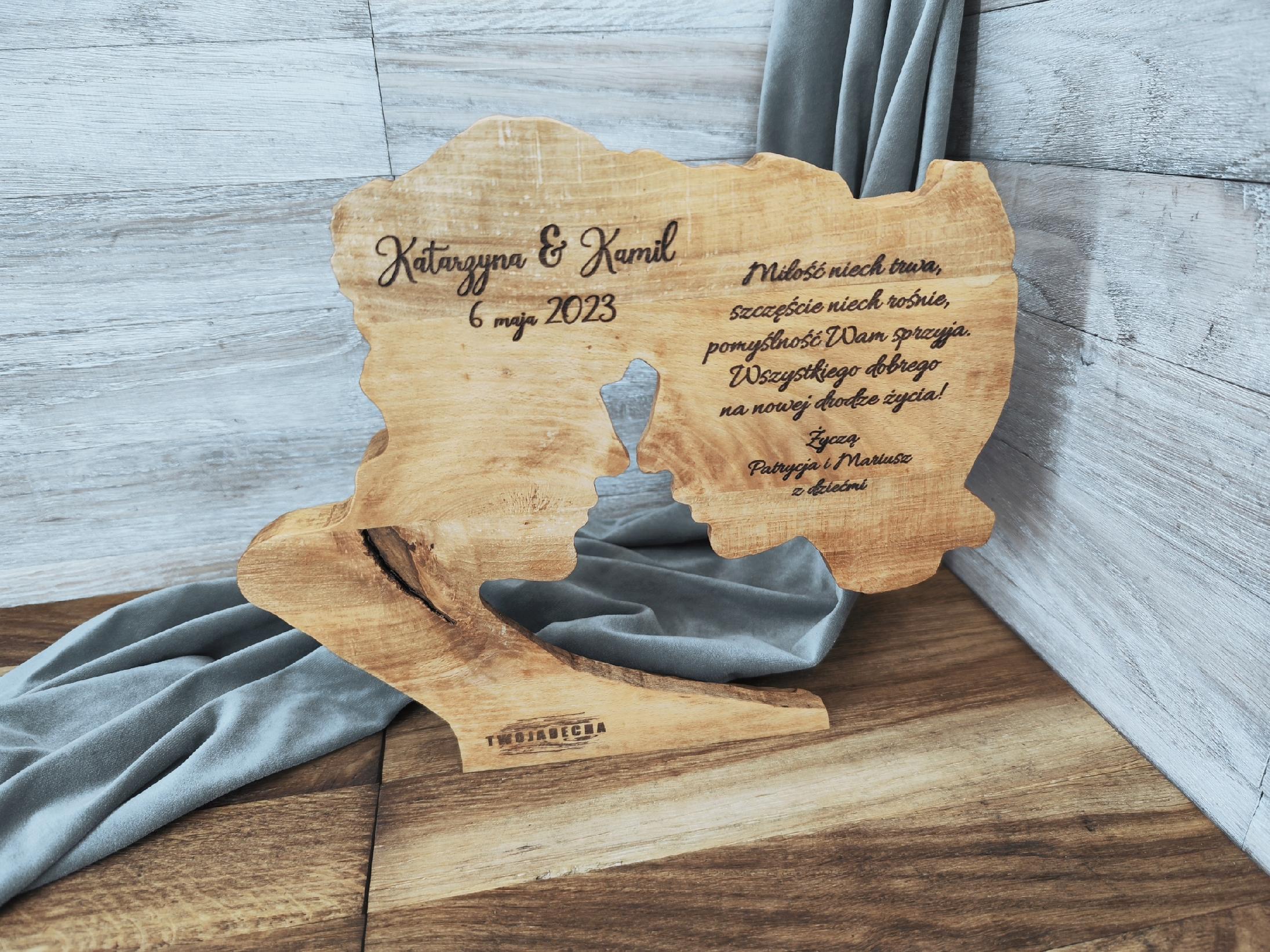 Obraz płaskorzeźba dwie głowy kobieta mężczyzna 80