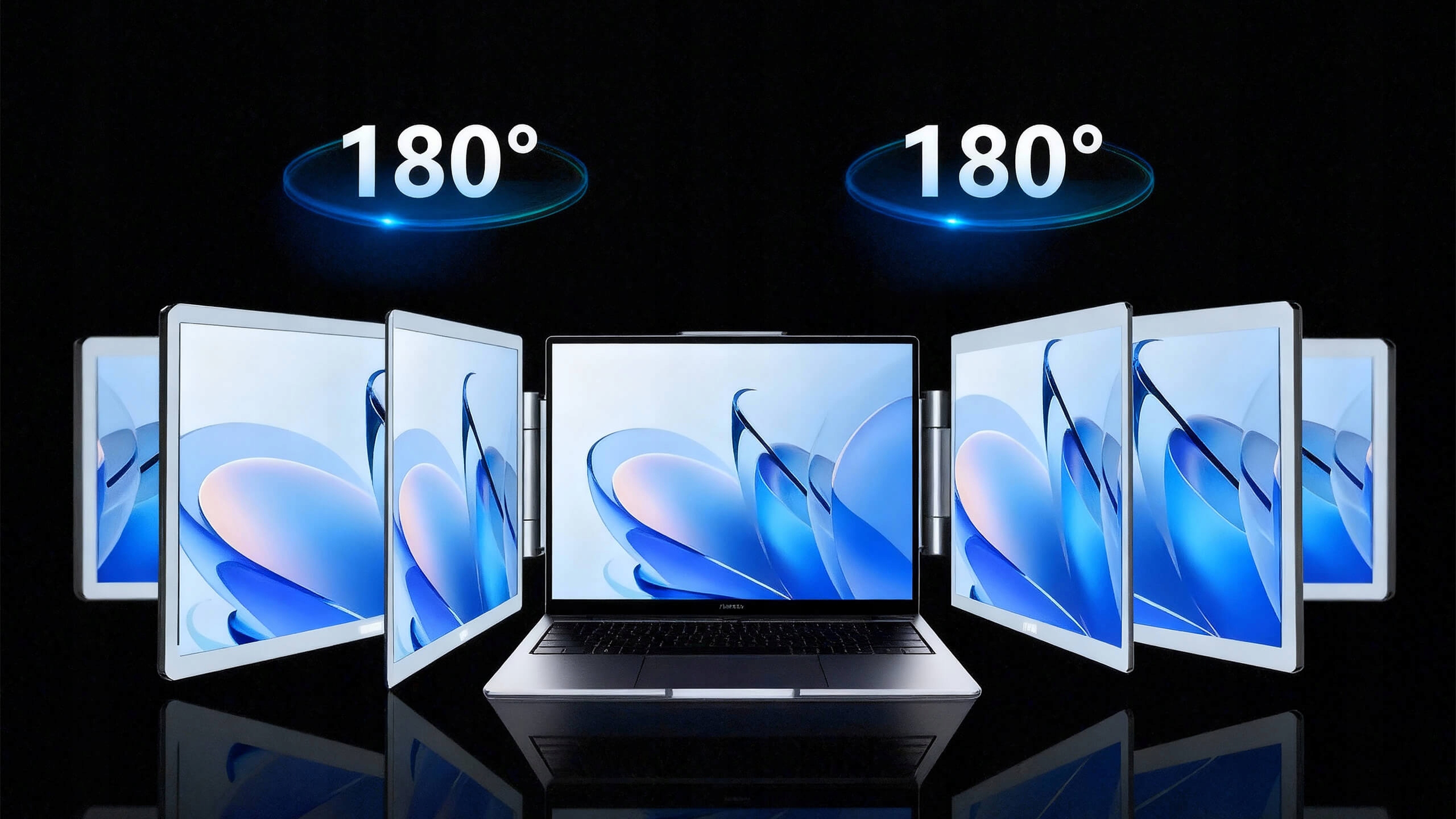 Podwójny monitor przenośny do laptopa 14" LCD IPS HDR WUXGA 1920 × 1200 60 Hz mini HDMI USB-C