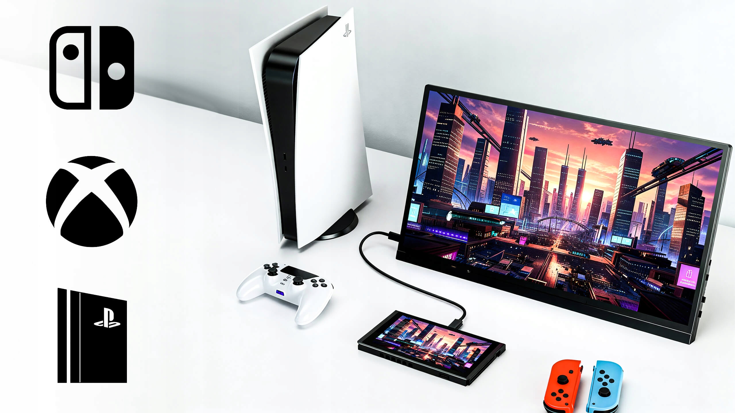 Monitor przenośny do laptopa telefonu 14 cali LCD IPS WUXGA 1920x1200 60hz