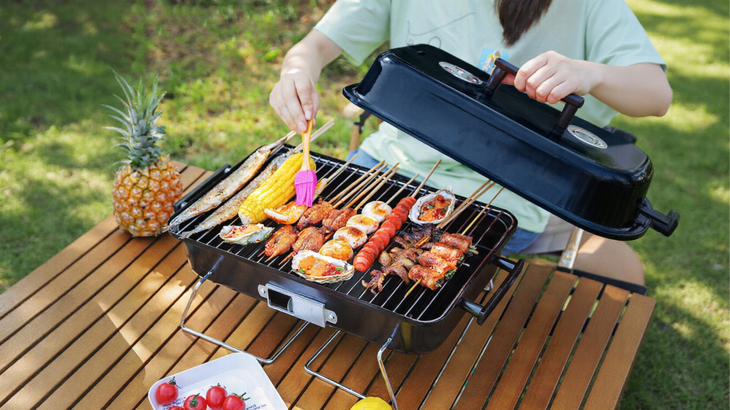 Przenośny grill turystyczny