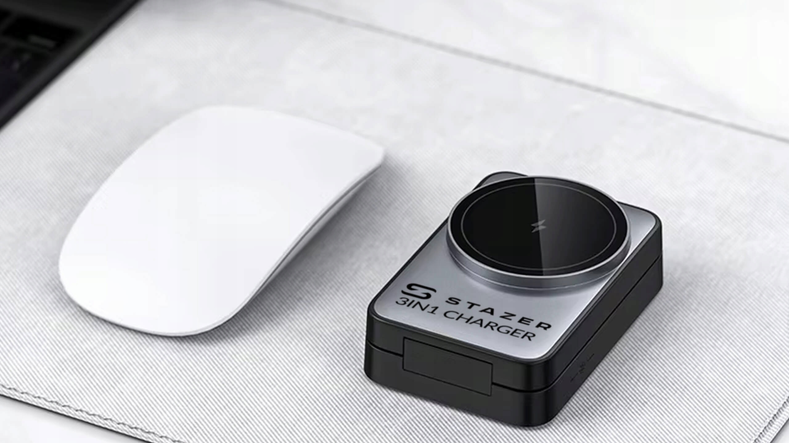 Bezprzewodowa ładowarka indukcyjna wireless do Apple Watch, iPhone i AirPods 3w1 15W MagSafe QI