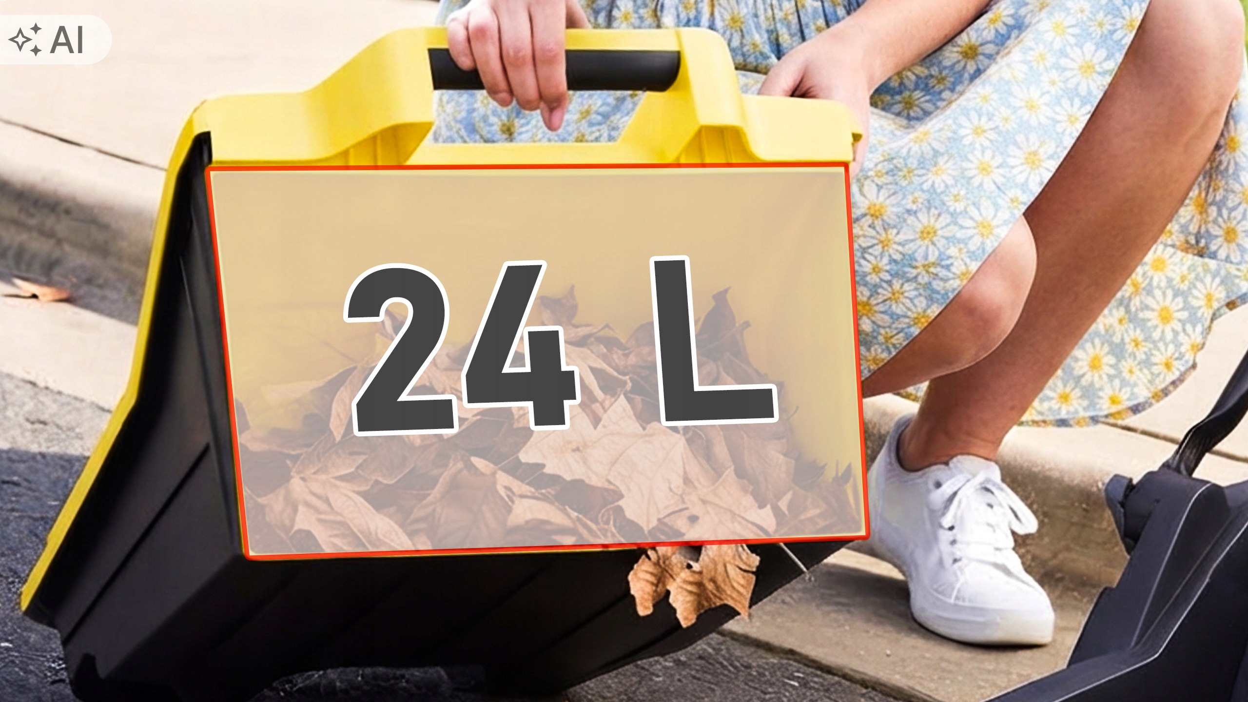 Pojemnik na odpady o pojemności 24 l