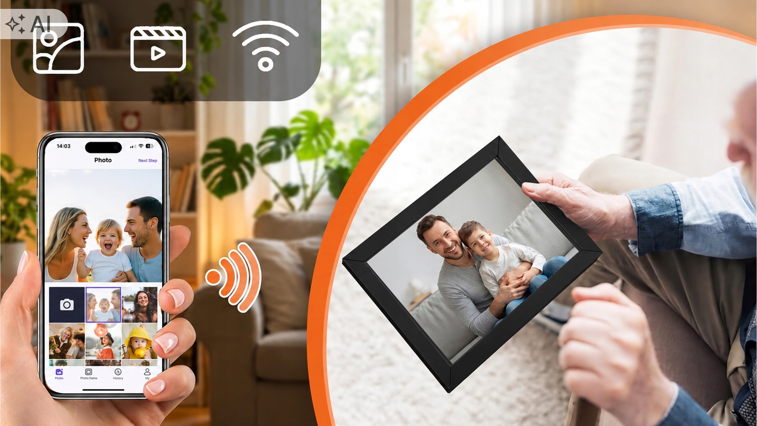 Łączność Wi-Fi i aplikacja Uhale