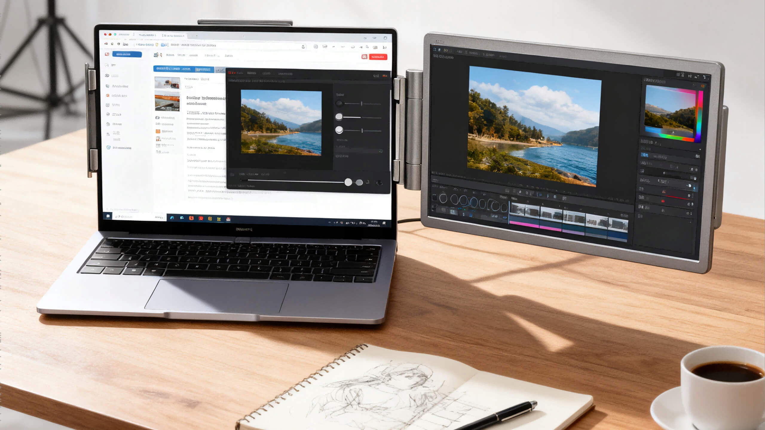 Monitor przenośny 14