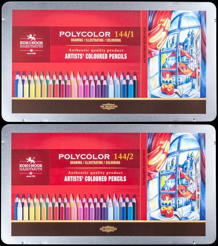 Koh-I-Noor Polycolor 144 Colored Pencils Set | eBay