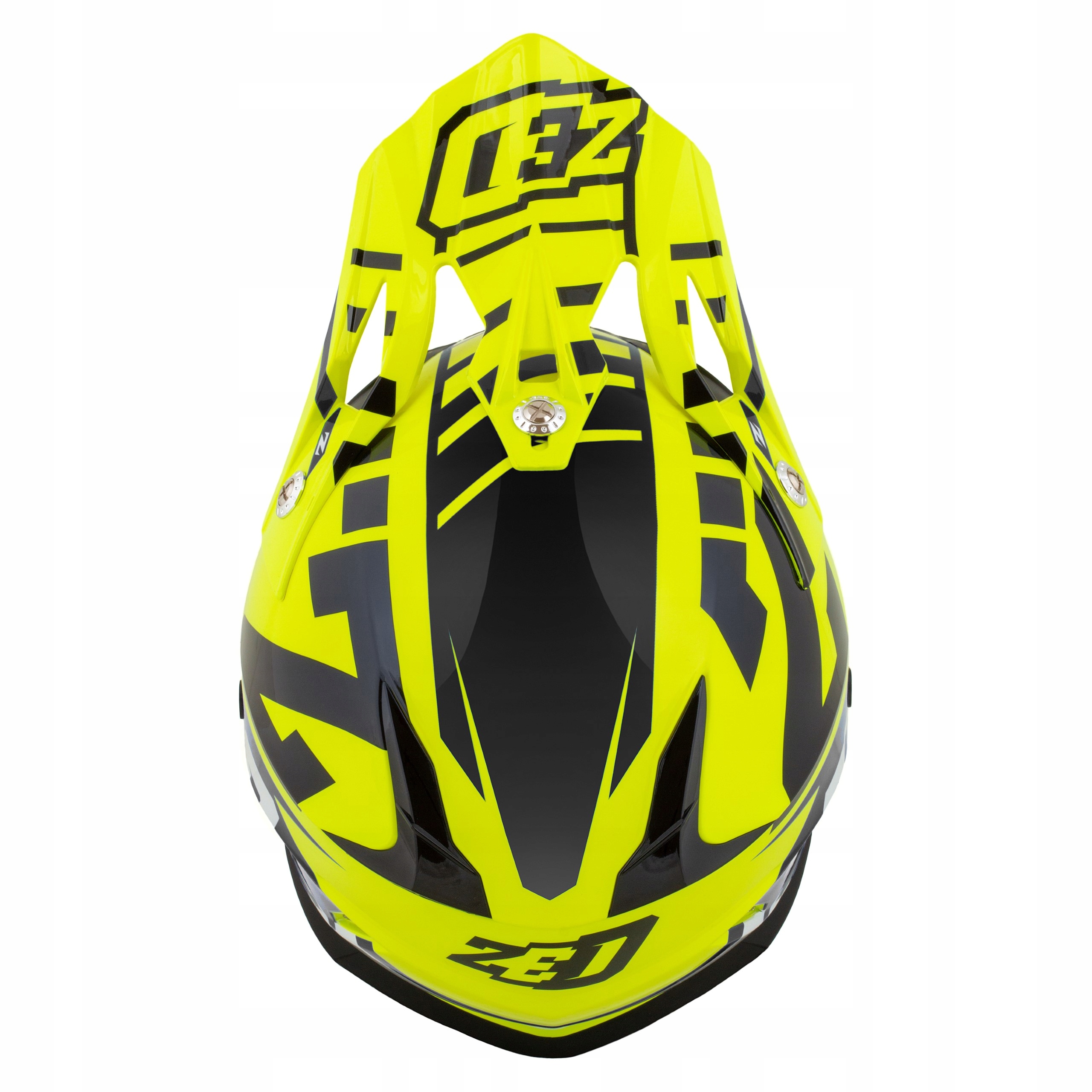 Set casca protectie moto cross Zed X.1, ochelari si cagula