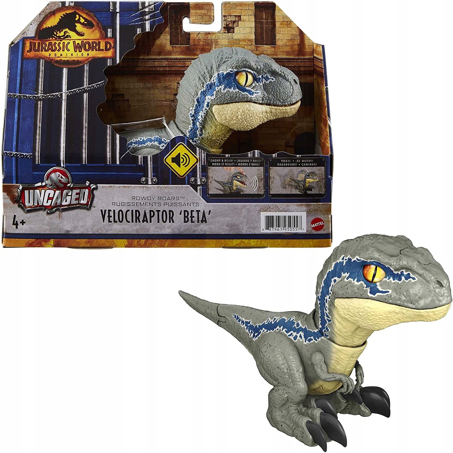 ジュラシック・ワールド Maisie & Velociraptor 'Beta' Jurassic World Dominion Human & Dino Pack Maisie