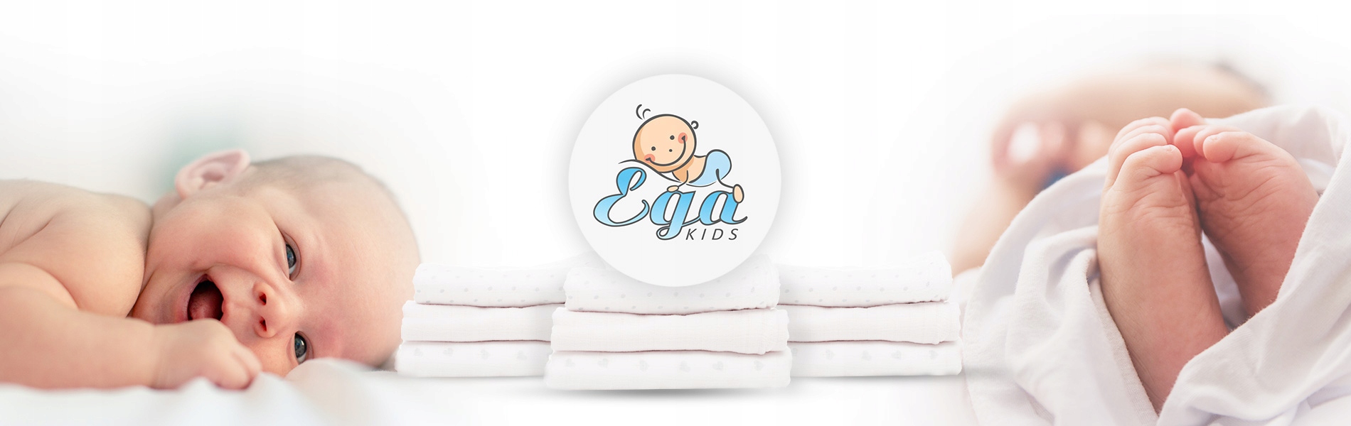 Pielucha muślinowa Egakids