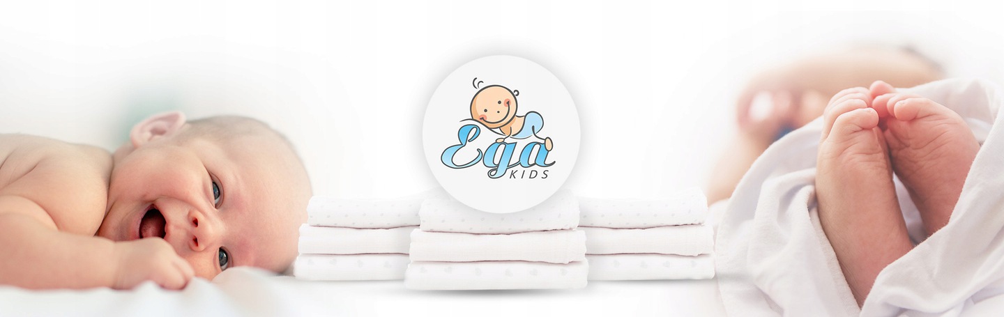 Pielucha muślinowa Egakids muślin