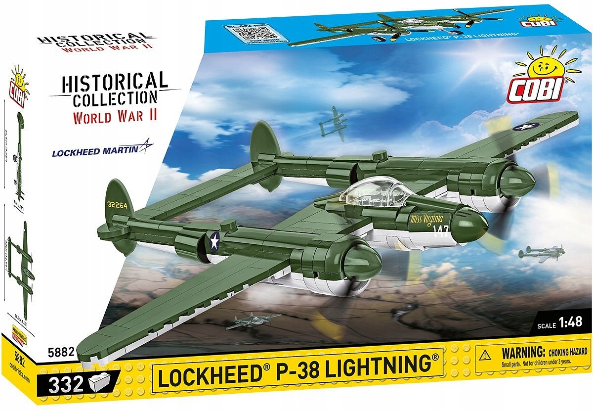 Cobi 5882 Lockheed P-38 Lightning