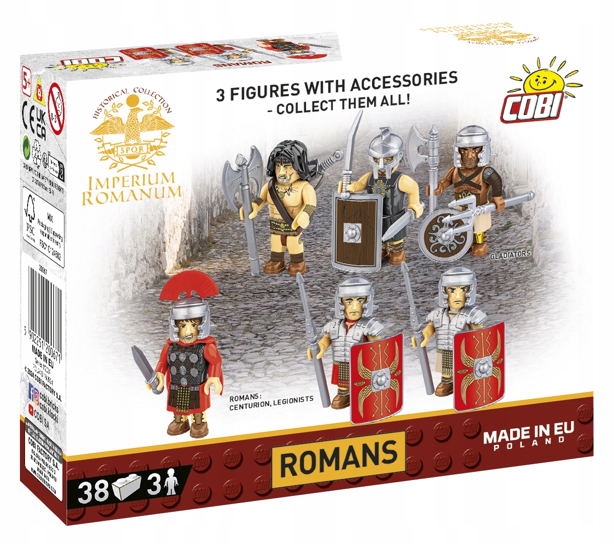Cobi Imperium Romanum /20067/ Romans 3 Fig.z Akc.