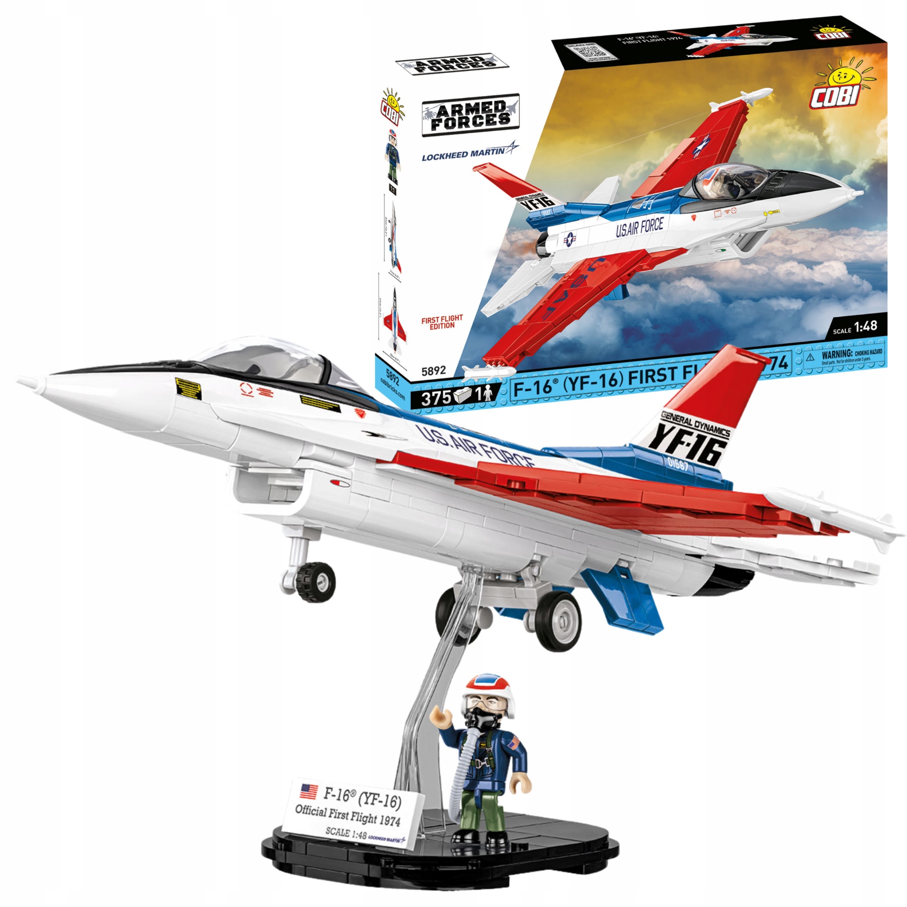 Cobi 5892 F-16 (Yf-16) First Flight Ed.373K