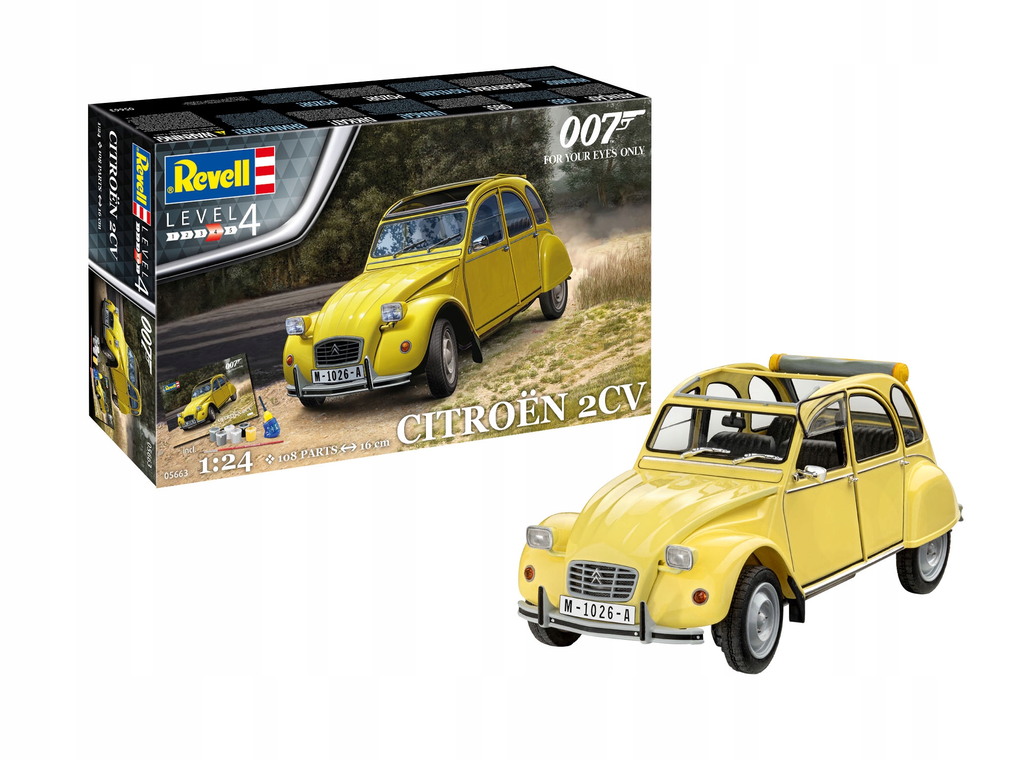 Citroen 2Cv (James Bond 007) - Zestaw Podarunkowy Revell 05663