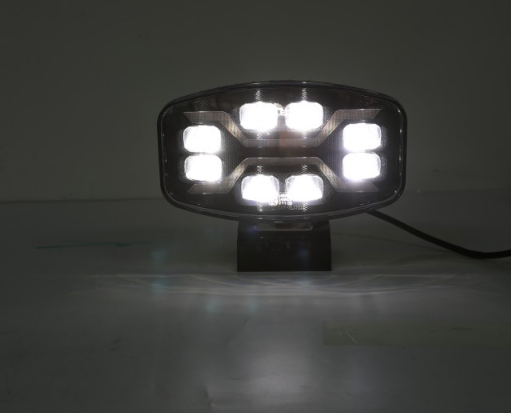 Lampa drogowa LED X SPIDER 12/24V 72 LED z pozycją i stroboskopem amber