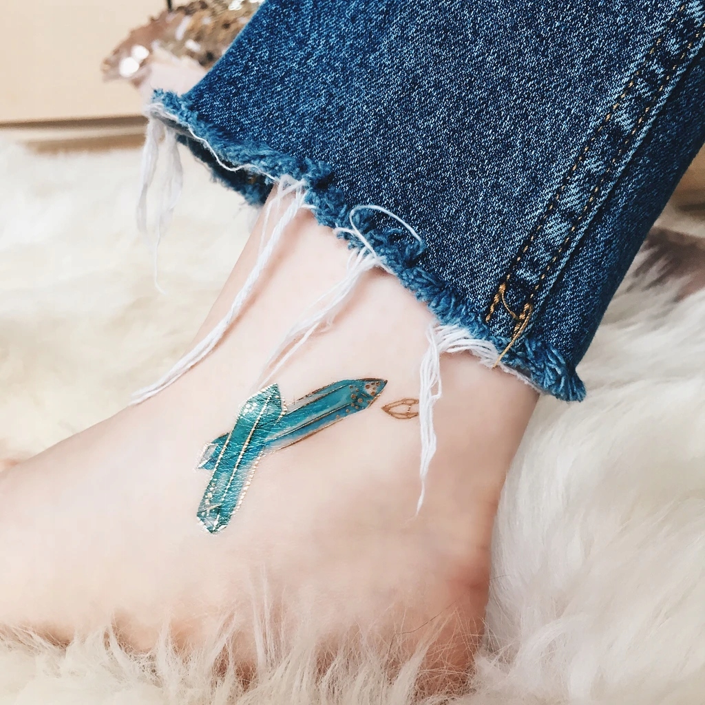 Paperself tatuaż wodny tymczasowy Crystals