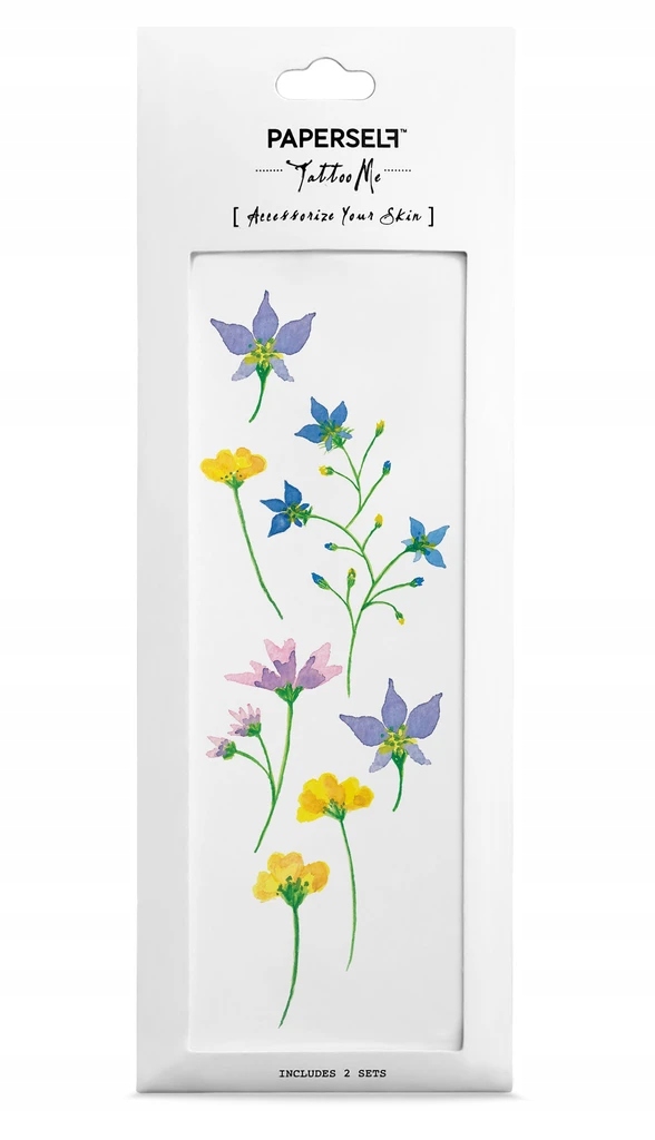 Paperself tatuaż wodny przyklejany ręke Palette