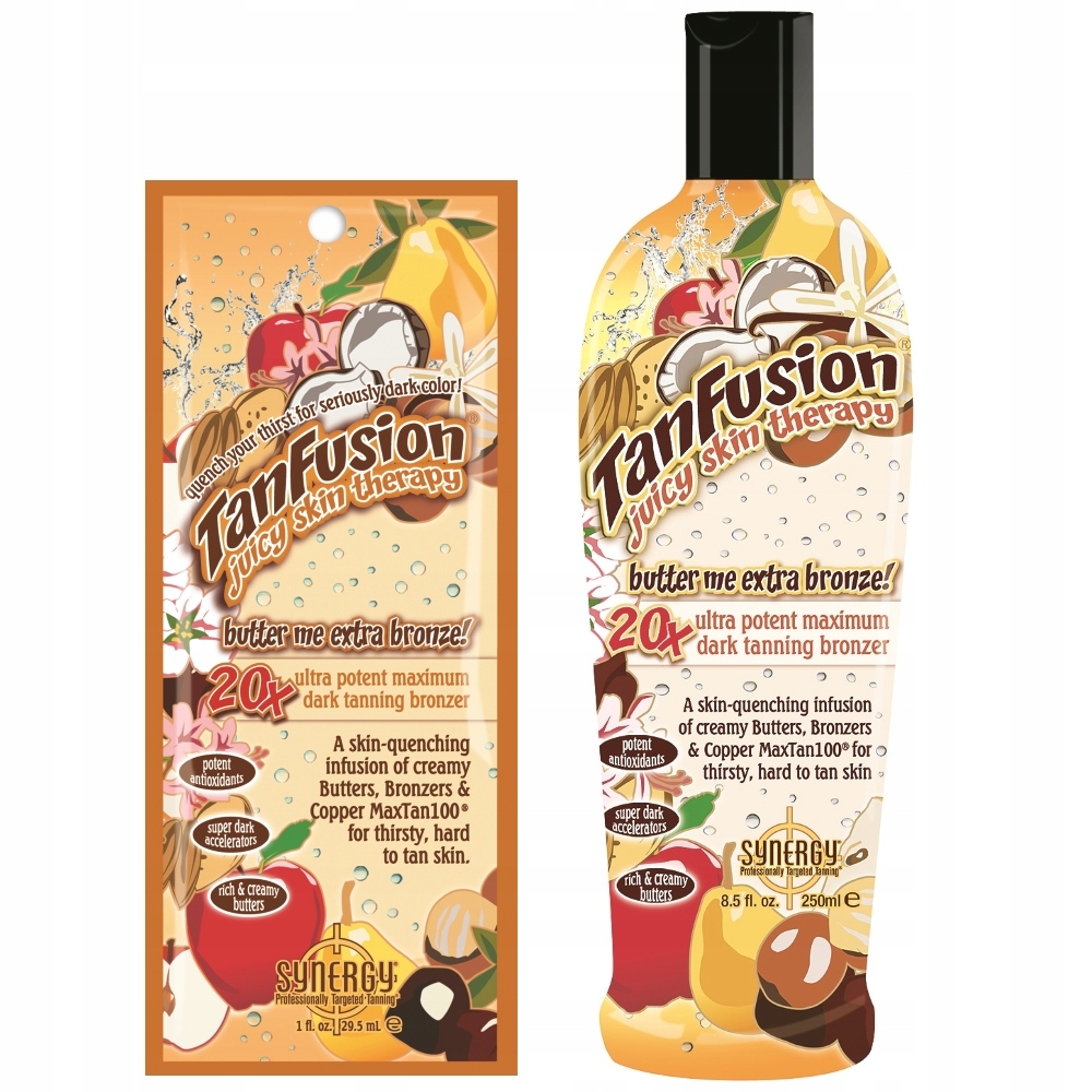 TAN Fusion mocne masełko brązujące opalania gratis