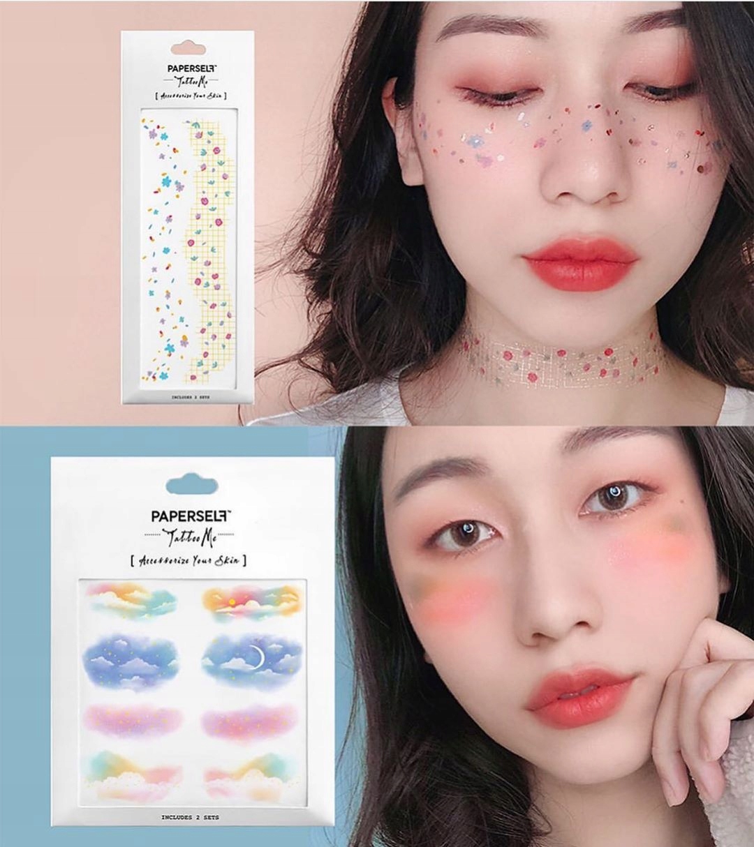 Paperself tatuaż wodny przyklejany Freckles