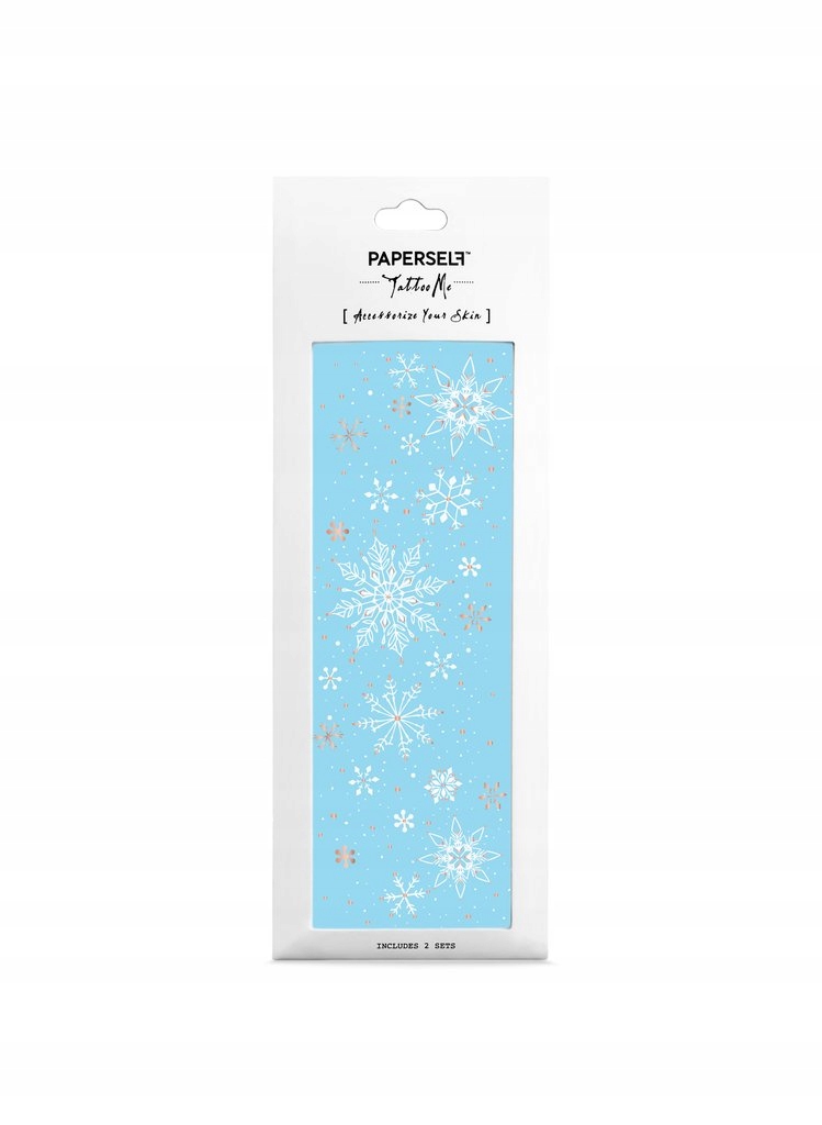 Paperself tatuaż wodny tymczasowy Frozen płatki
