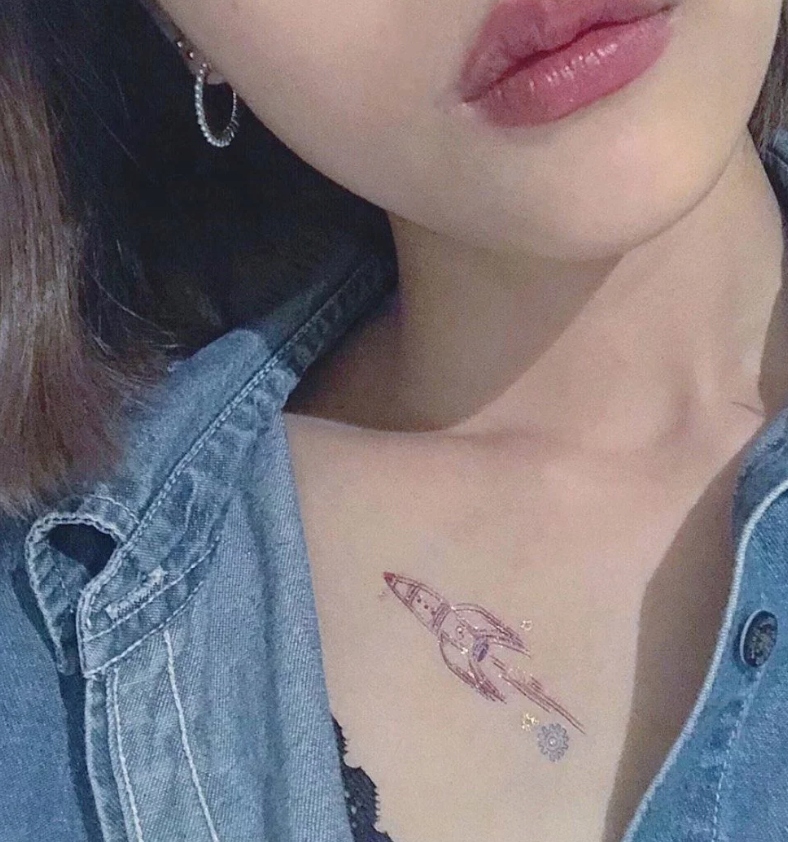 Tatuaż chwilowy kalkomania 3D World Paperself