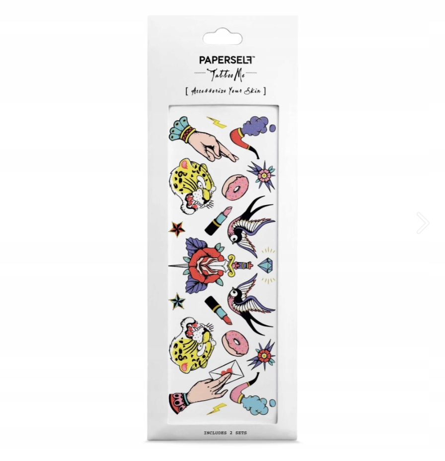 Paperself tatuaż kolorowy extra jakość Szkoła