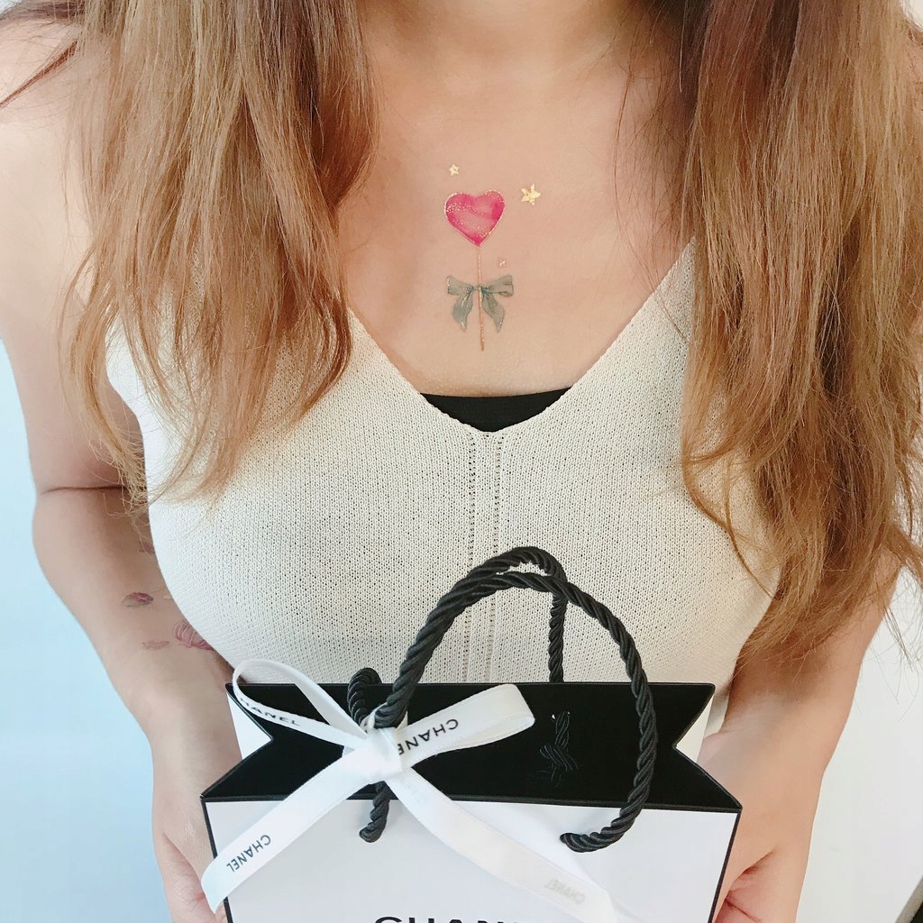 Paperself tatuaż przyklejany na rękę Lollipops