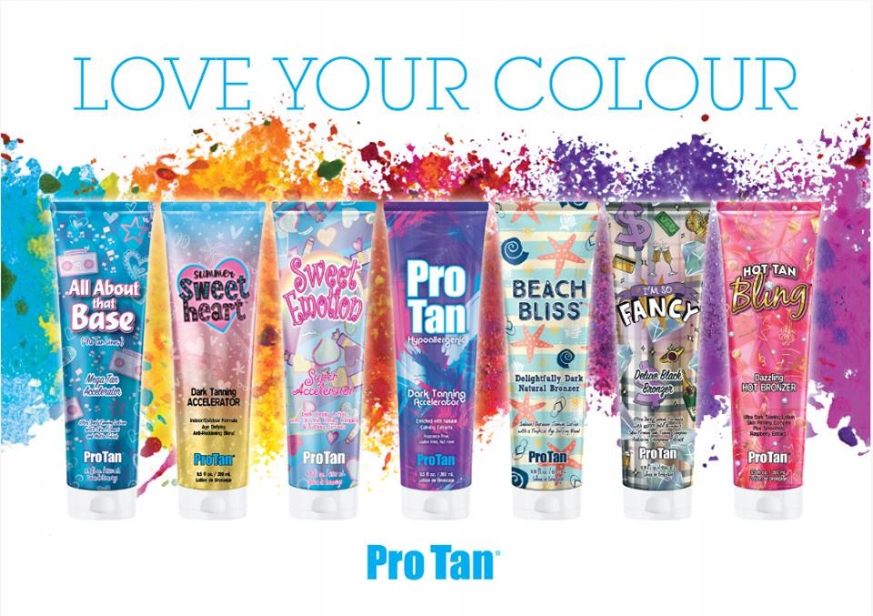 Luksusowy ultra bronzer solarium Pro Tan Champagne